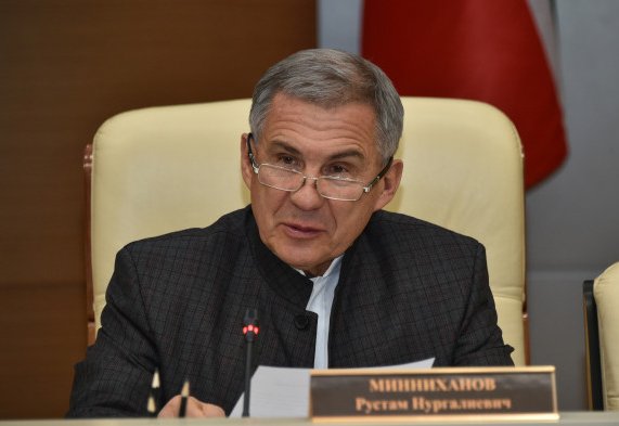 Раис Республики Татарстан поздравил Президента Ильхама Алиева