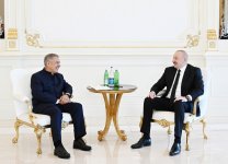 President Ilham Aliyev meets with Rais of Republic of Tatarstan of Russia (PHOTO/VIDEO)