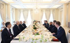 President Ilham Aliyev meets with Rais of Republic of Tatarstan of Russia (PHOTO/VIDEO)