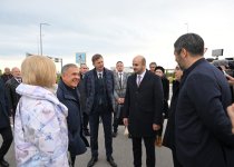 Раис Республики Татарстан России Рустам Минниханов побывал в Алятской свободной экономической зоне (ФОТО)