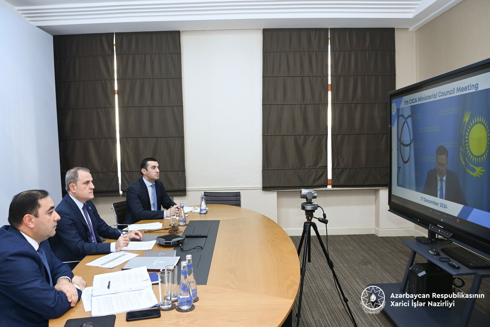 Джейхун Байрамов принимает участие в 7-м заседании Совета министров СВМДА (ФОТО)