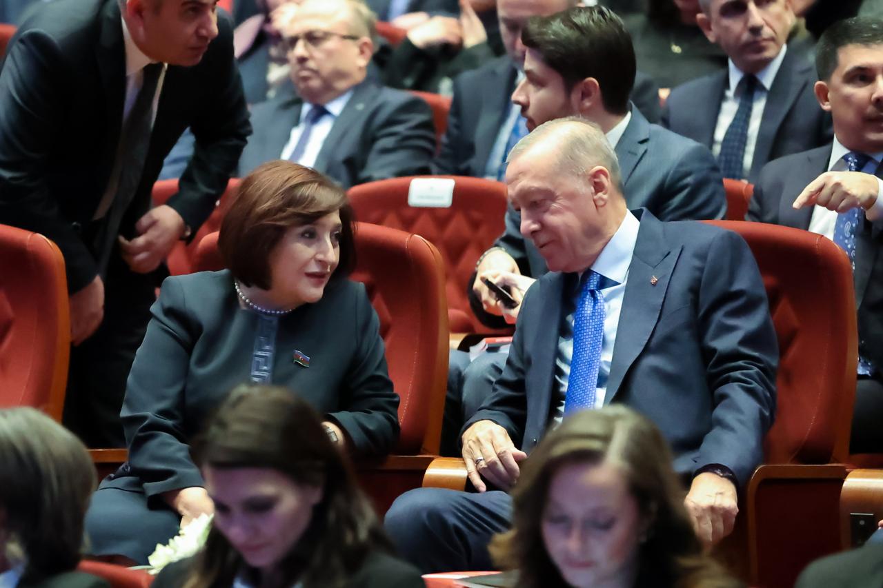 Спикер парламента Азербайджана встретилась с Президентом Турции (ФОТО)