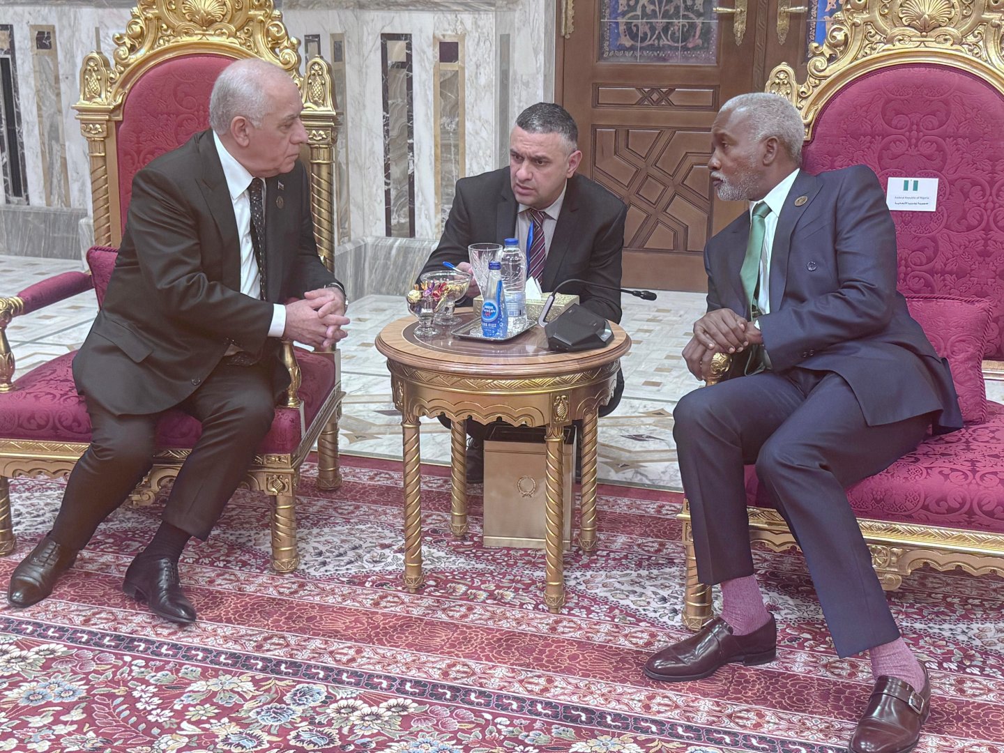 Azerbaijani PM holds several meetings as part of D-8 Summit in Cairo (PHOTO)