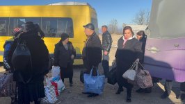 Очередная группа бывших вынужденных переселенцев прибыла в город Шуша (ФОТО)