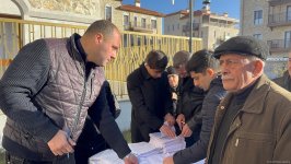 Очередная группа бывших вынужденных переселенцев прибыла в город Шуша (ФОТО)