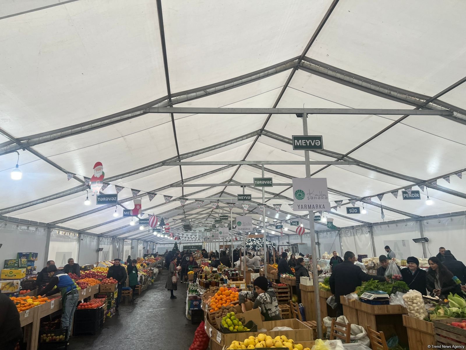 В Баку проходит новогодняя ярмарка "Из села в город" (ФОТО)