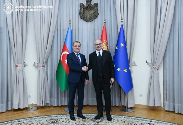 Azerbaijan, Serbia moot bilateral relations (PHOTO)
