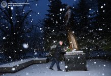 Глава МИД Азербайджана посетил памятник великому лидеру Гейдару Алиеву в Сербии (ФОТО)
