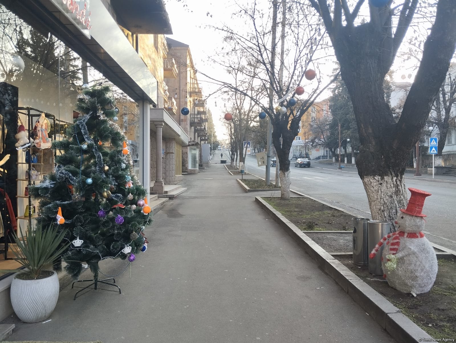 Ханкенди готовится к Новому году (Фоторепортаж)