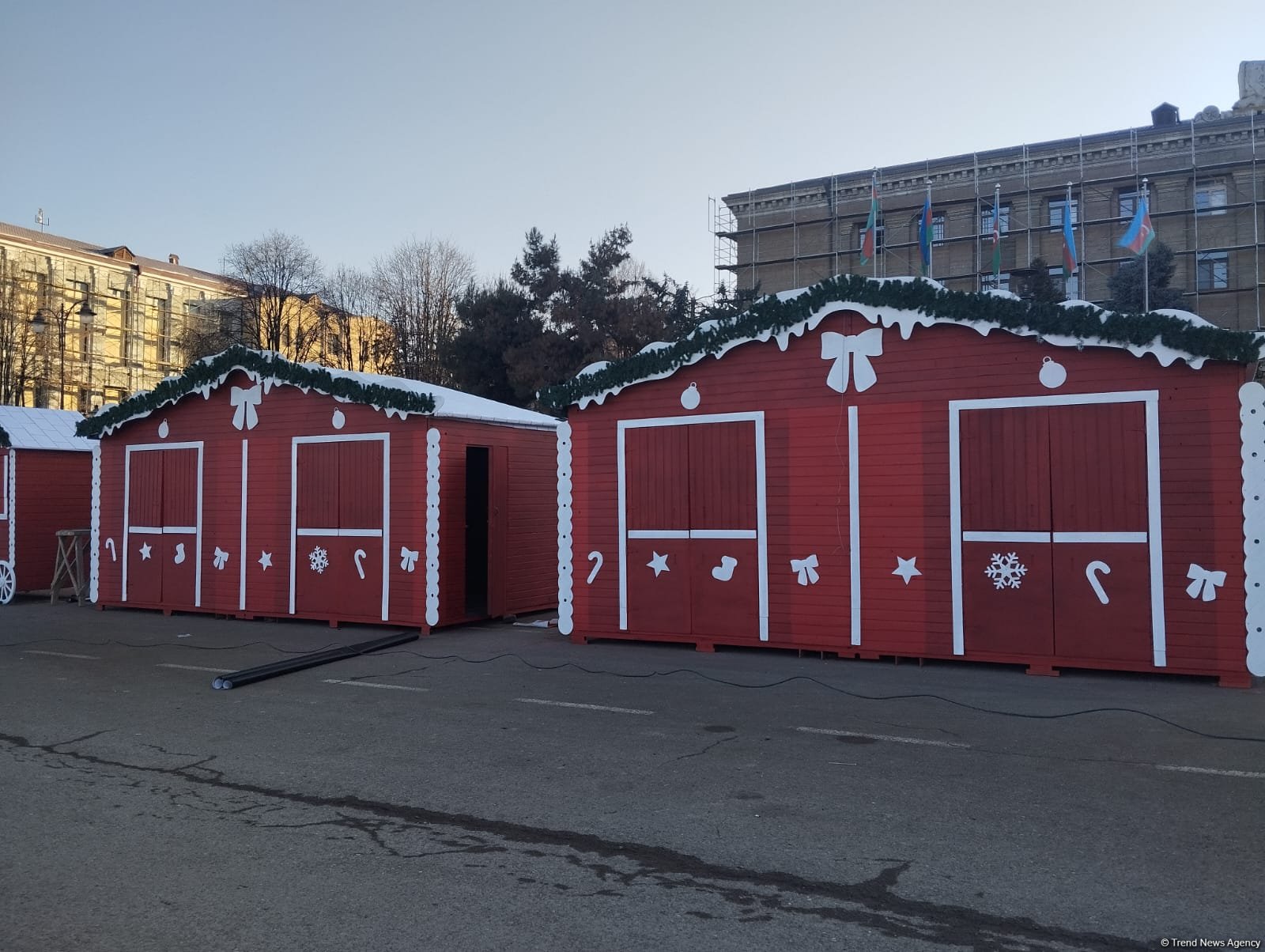 Ханкенди готовится к Новому году (Фоторепортаж)