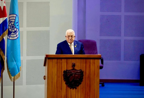 Palestinian President sends congratulatory letter to President Ilham Aliyev