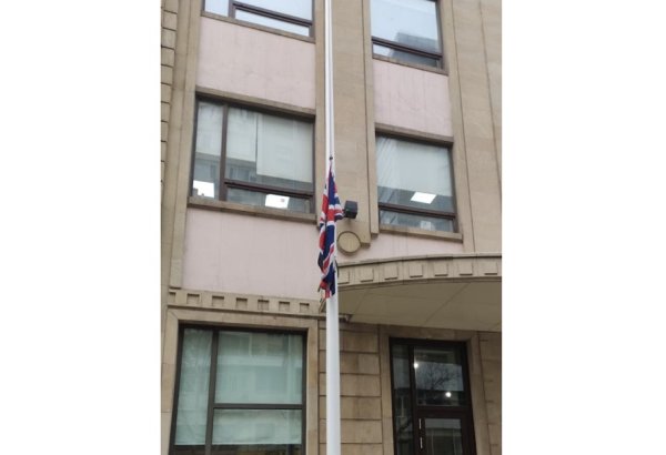 UK Embassy lowers country's national flag to mourn AZAL plane crash victims
