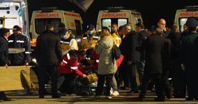 В Азербайджан доставлены 7 граждан, пострадавших при крушении самолета AZAL под Актау (ФОТО/ВИДЕО)