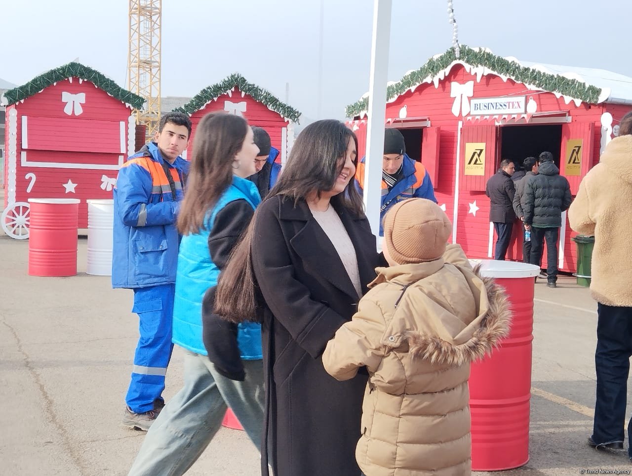 В Ханкенди впервые за 34 года проходит ярмарка "Зимняя сказка" (ФОТО)