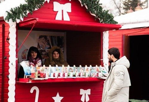 В Ханкенди проходит ярмарка "Зимняя сказка" (ФОТО)