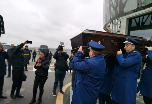 AZAL crew members’ bodies transported to Azerbaijan’s second Alley of Honor for burial (PHOTO)