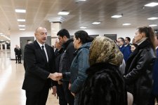 Президент Ильхам Алиев и Первая леди Мехрибан Алиева приняли участие в церемонии прощания с членами экипажа, погибшими в авиакатастрофе (ФОТО/ВИДЕО)