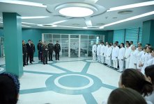 Руководящий состав минобороны Азербайджана посетил Главный клинический госпиталь  (ФОТО/ВИДЕО)