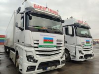 Из Азербайджана в Сирию отправился первый караван с гуманитарной помощью (ФОТО/ВИДЕО)