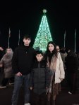 Жители Ханкенди встретили Новый год фейерверком