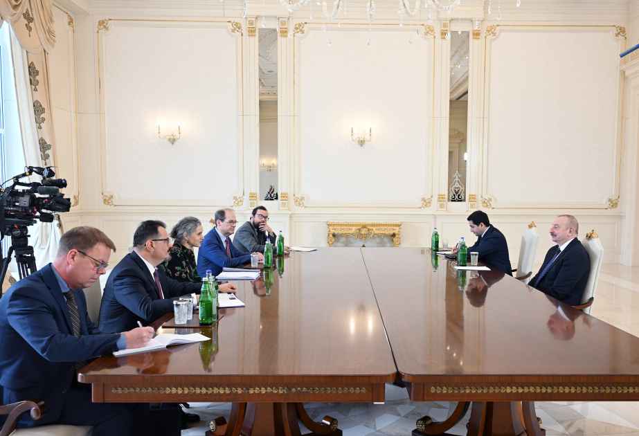 President Ilham Aliyev receives EU Special Representative for South Caucasus (VIDEO)