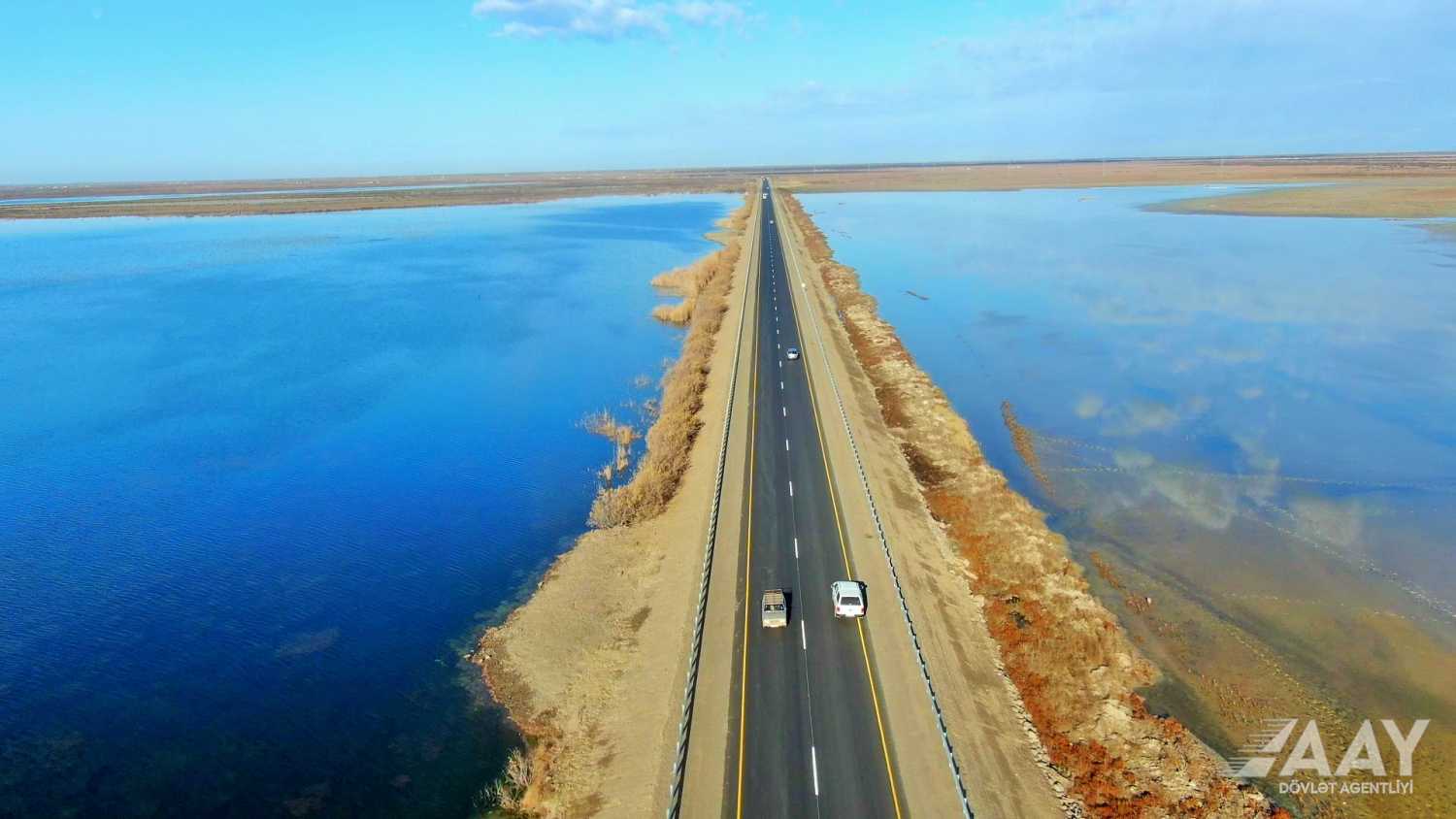 Завершается реконструкция участка  магистрали Алят-Астара (ФОТО)