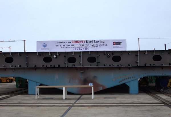 Turkmenistan setting wheels in motion for erecting its first dry cargo ship