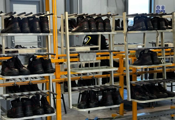 Azerbaijan's Aghdam Industrial Park reveals its daily footwear output (PHOTO)