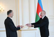 Президент Ильхам Алиев принял верительные грамоты нового посла Литвы (ФОТО/ВИДЕО)