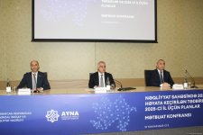 Прошла пресс-конференция по итогам работы в сфере транспорта в Азербайджане в 2024 году (ФОТО)