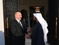 Состоялась встреча Президента Ильхама Алиева с Президентом ОАЭ Шейхом Мухаммедом бен Заидом Аль Нахайяном (ФОТО/ВИДЕО)