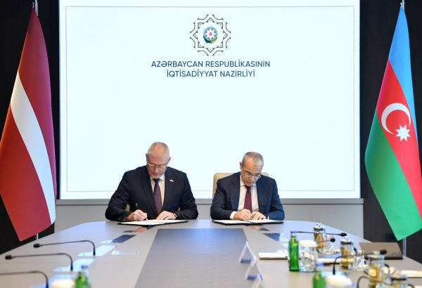 Azerbaijan,  Latvia sign memorandum on tax information exchange