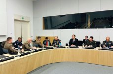 Azerbaijani army chief of general staff holds series of meetings in Brussels (PHOTO)