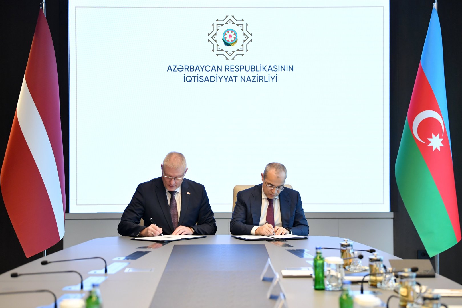 Azerbaijan,  Latvia sign memorandum on tax information exchange