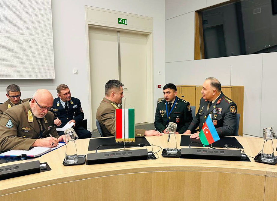 Azerbaijani army chief of general staff holds series of meetings in Brussels (PHOTO)