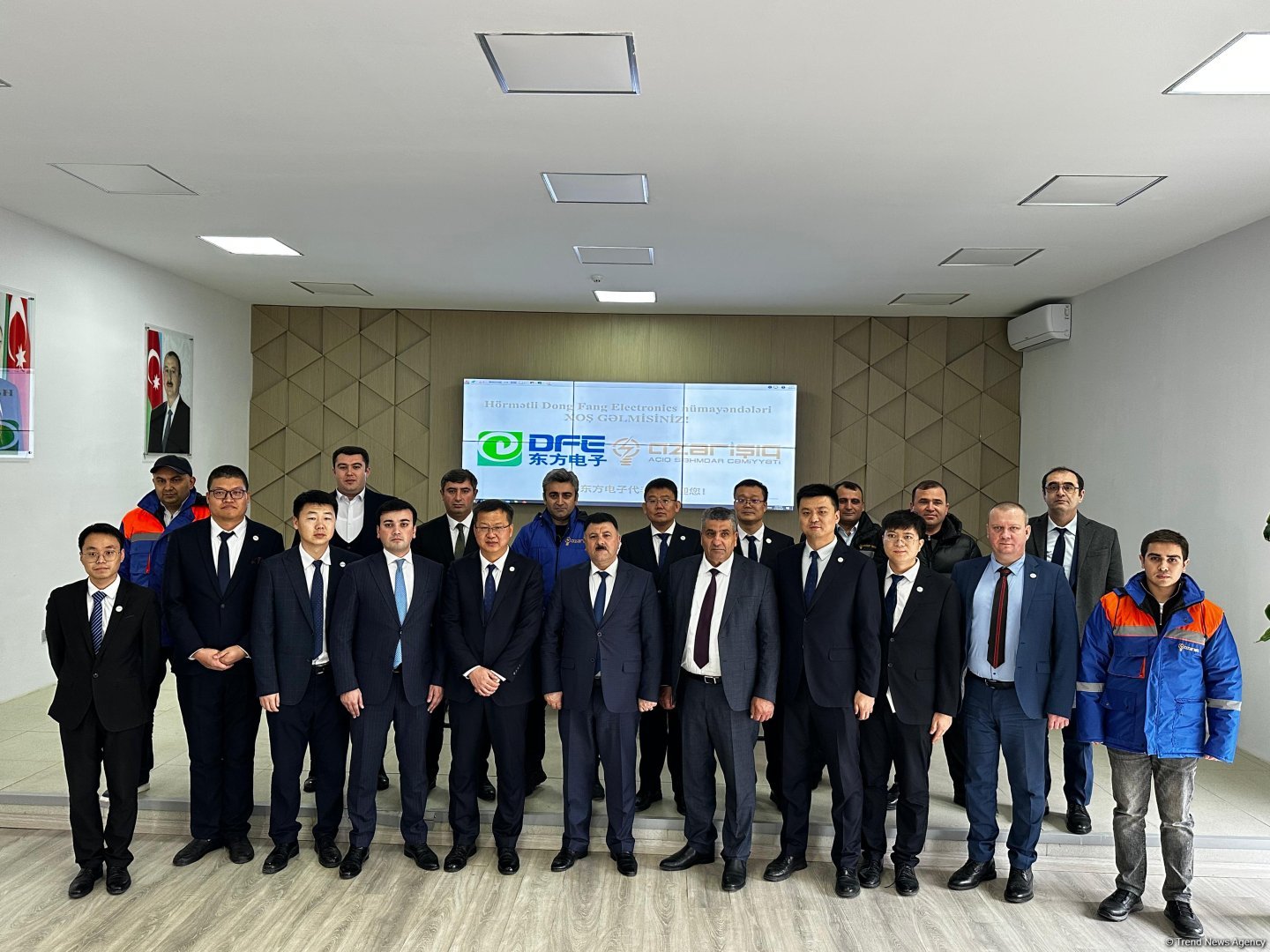 Azerbaijan's Azerishig holds talks with Chinese Dongfang Electric Corporation (PHOTO)