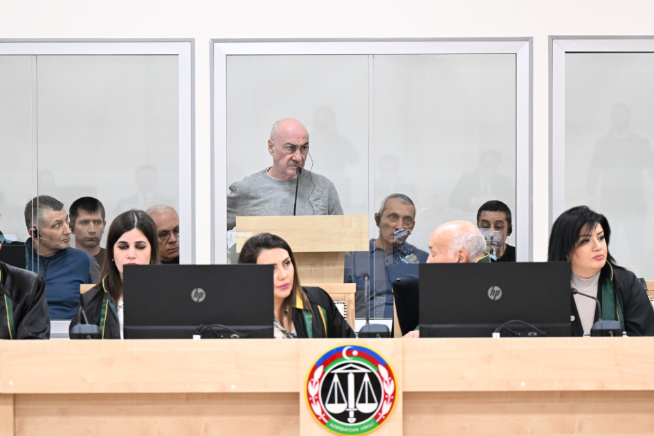 Trial of individuals accused of committing numerous crimes as result of Armenia’s military aggression begins (PHOTO)