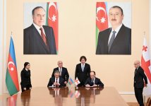 Состоялось 10-е заседание совместной межправкомиссии по экономическому сотрудничеству между Азербайджаном и Грузией (ФОТО)