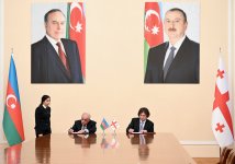 Состоялось 10-е заседание совместной межправкомиссии по экономическому сотрудничеству между Азербайджаном и Грузией (ФОТО)