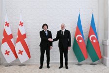 Состоялась встреча Президента Ильхама Алиева с премьер-министром Грузии Ираклием Кобахидзе один на один (ФОТО/ВИДЕО)
