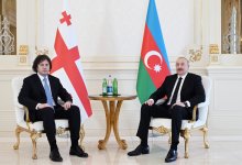 Состоялась встреча Президента Ильхама Алиева с премьер-министром Грузии Ираклием Кобахидзе один на один (ФОТО/ВИДЕО)