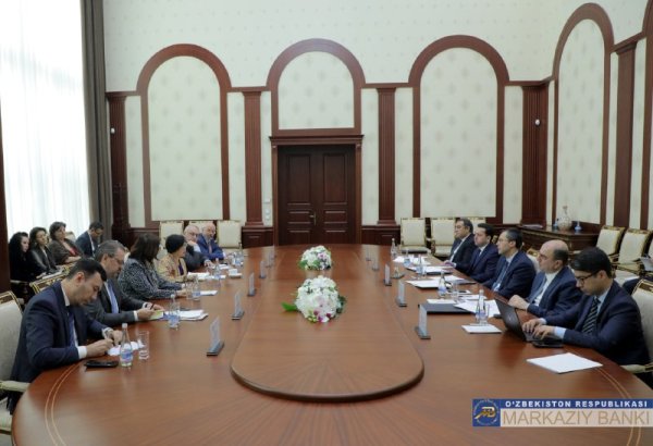 Central Bank of Uzbekistan, international financial institutions discuss enhancing co-op