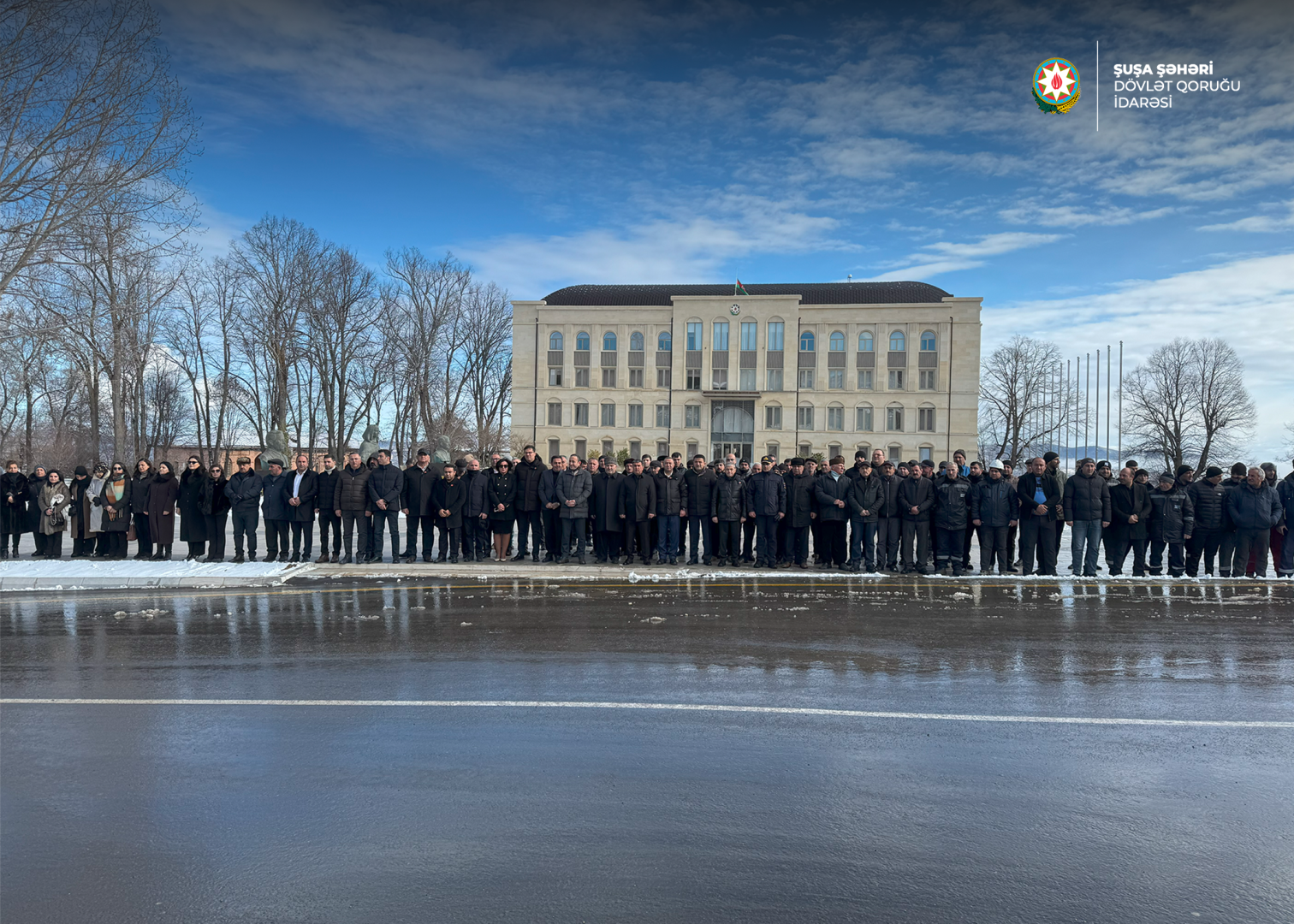 В городе Шуша почтили светлую память шехидов (ФОТО)