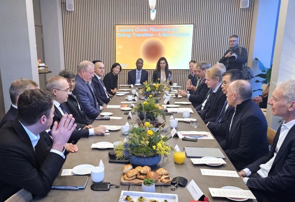 Azerbaijan's Economy Minister expands on nation's input to global energy security (PHOTO)