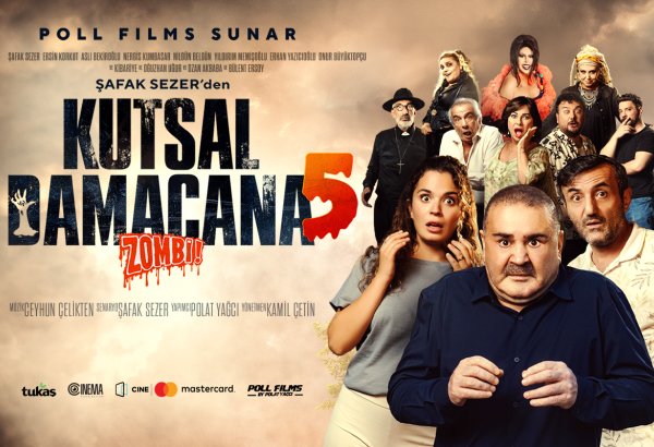 Только в CineMastercard турецкая комедия "Kutsal Damacana 5: Zombi" (ВИДЕО)