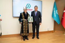 Лауреату Нобелевской премии Азизу Санджару присвоено звание «Посол Культуры Тюркского Мира» (ФОТО)