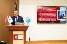 Лауреату Нобелевской премии Азизу Санджару присвоено звание «Посол Культуры Тюркского Мира» (ФОТО)