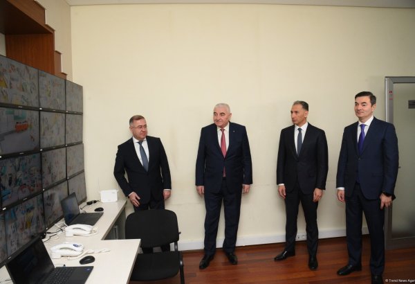 Проведен осмотр центра технического контроля веб-камер в связи с предстоящими муниципальными выборами в Азербайджане (ФОТО)