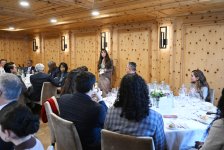 Вице-президент Фонда Гейдара Алиева Лейла Алиева приняла участие в мероприятии, состоявшемся в рамках Всемирного экономического форума в Давосе (ФОТО)