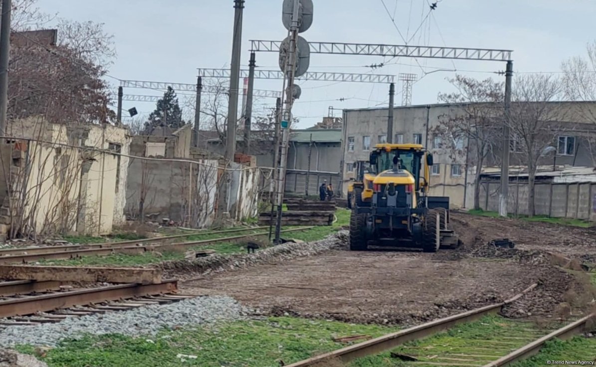 В Азербайджане начат ремонт железных дорог на участке Кешля 2 - Ахмедлы